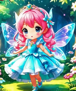 Cartoon Fairy Princess Diamond Painting