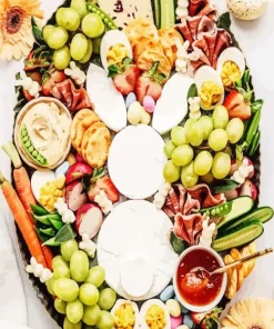 Charcuterie Board Diamond Painting