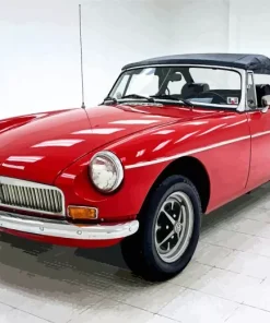 Classic MGB Car Diamond Painting