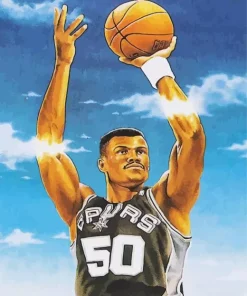 David Robinson Fleer 1991 Diamond Painting