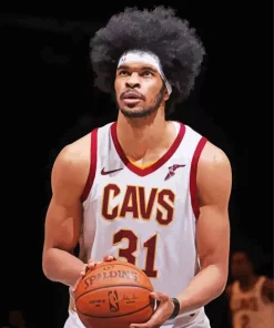 Jarrett Allen Cleveland Cavaliers Diamond Painting