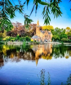 Minnewater Park Belgium Diamond Painting