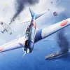 Mitsubishi A6m Zero Diamond Painting