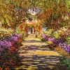 Monet Garden Path At Giverny Diamond Painting