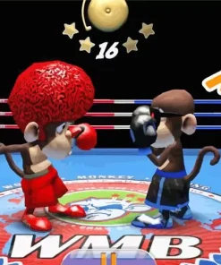 Monkey Boxing Diamond Painting