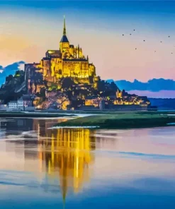 Mont Saint Michel France Diamond Painting