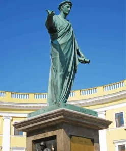 Monument To Duc De Richelieu Diamond Painting