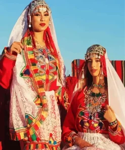 Moroccan Amazigh Woman Diamond Painting