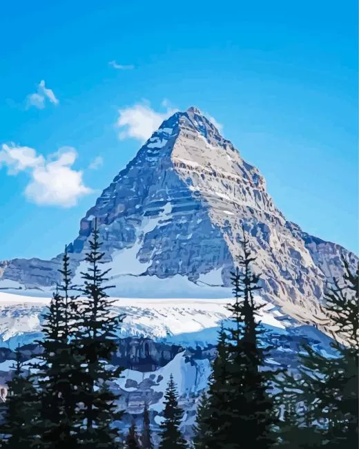 mount assiniboine Diamond Dotz Mount Assiniboine Diamond Painting