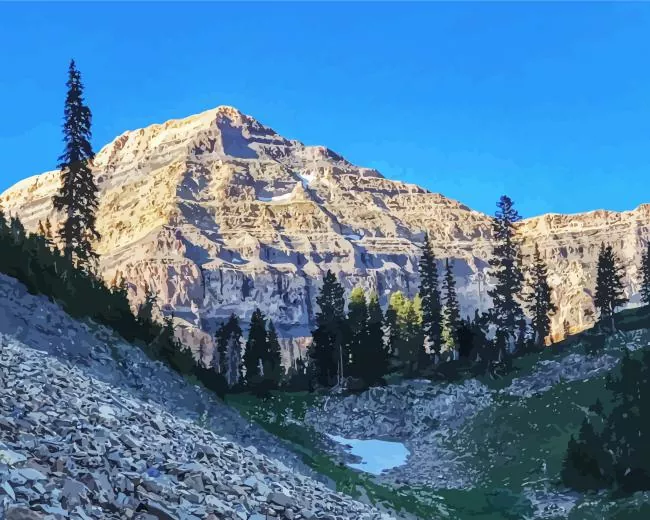 mount timpanogos Diamond Paintings Mount Timpanogos Diamond Painting