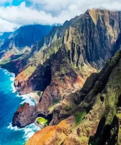 Na Pali Coast State Wilderness Park Diamond Painting
