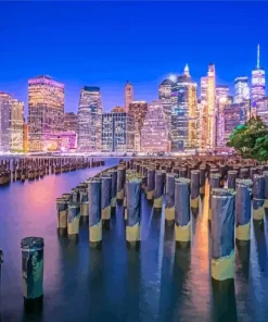 New York Nightscape Diamond Painting