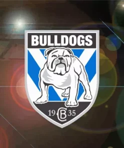 Nrl Bulldogs Logo Diamond Painting