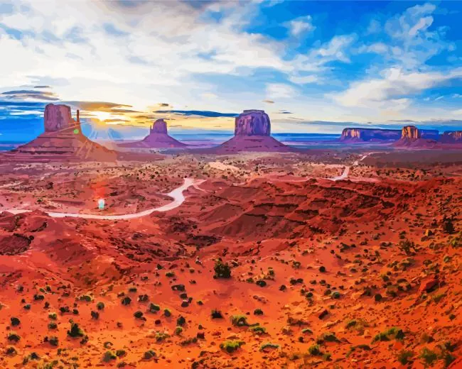 oljato monument valley arizona Diamond Dotz Oljato Monument Valley Arizona Diamond Painting