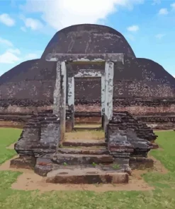 Pabalu Vehera In Polonnaruwa Diamond Painting