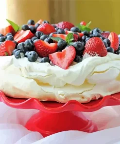 Pavlova Dessert Diamond Painting