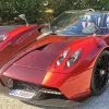 Red Pagani Car Diamond Painting