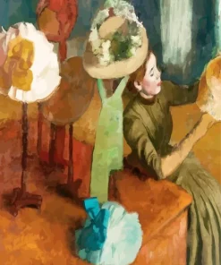 The Millinery Shop By Edgar Degas Diamond Painting