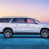 White Cadillac Escalade Car Diamond Painting