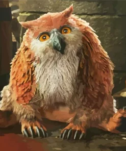 Wild Owlbear Diamond Painting