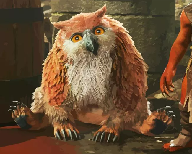 wild owlbear Diamond Paintings Wild Owlbear Diamond Painting