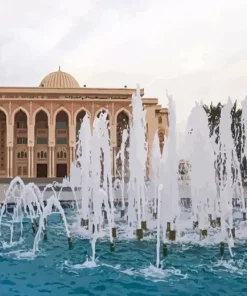 American University Of Sharjah Diamond Painting
