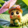 Cute Caterpillar Diamond Painting