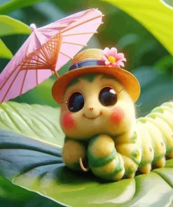 Cute Caterpillar Diamond Painting