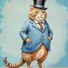 Fat Mr Cat Diamond Painting