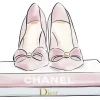 Heels On Chanel Dior Books Diamond Painting