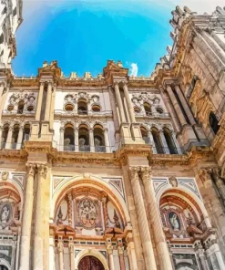 Malaga Cathedral Building Diamond Painting