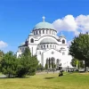 Serbia Saint Sava Temple Diamond Painting