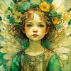 Aesthetic Girl With Wings Diamond Painting