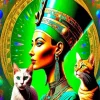 Aesthetic Goddess Nefertiti Art Diamond Painting