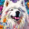 Aesthetic Samoyed Diamond Painting