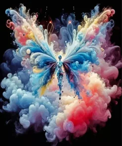 Aesthetic Smoke Abstract Diamond Painting