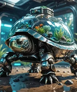 Aesthetic Turtle Diamond Painting