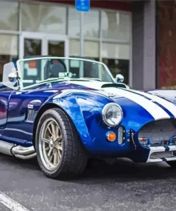 Blue Shelby Cobra Diamond Painting