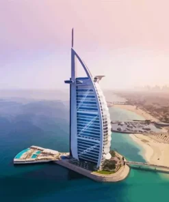 Burj Al Arab Dubai Uae Diamond Painting