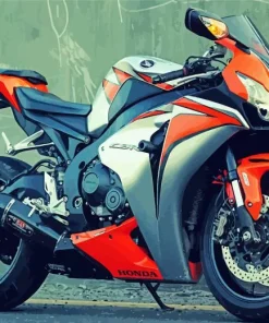 Cbr 1000rr Repsol 2007 Motorcycle Diamond Painting