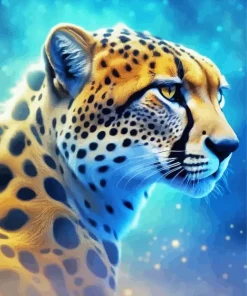 Cheetah Art Diamond Painting