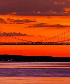 Chesapeake Bay Sunset View Diamond Painting