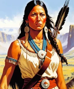 Cool Sacagawea Diamond Painting
