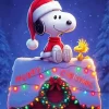 Cool Santa Snoopy Diamond Painting
