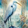 Egret Art Diamond Painting