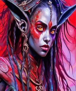 Elf Girl Art Diamond Painting