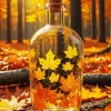 Fall Glass Bottle Diamond Painting