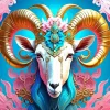 Goat Diamond Painting