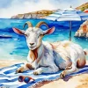 Goat And Sunglasses Diamond Painting