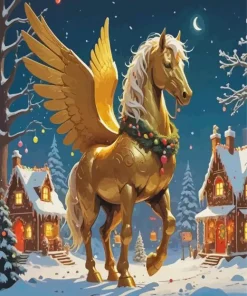 Mustang Horses Diamond Painting